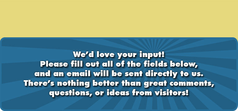 Send us feedback!